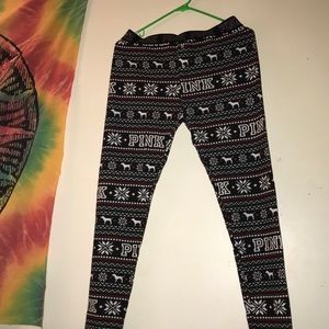 Vs pink sleep leggings